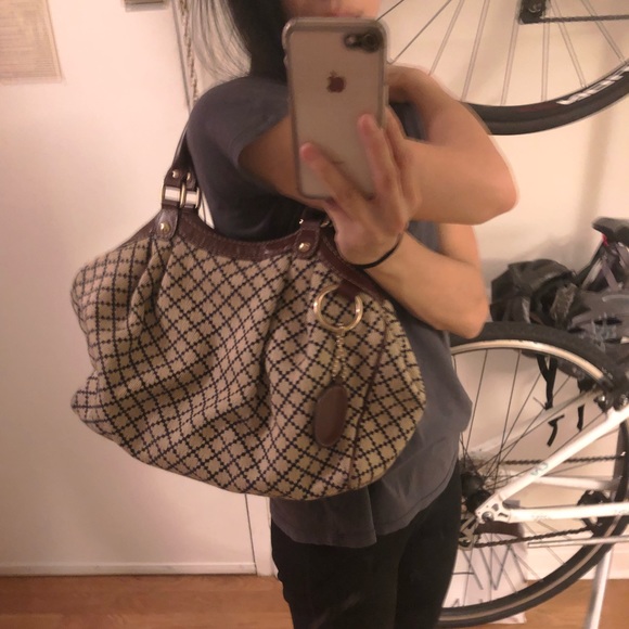 SOLD Gucci Vintage Diamanté Sukey Hobo Handbag - Picture 8 of 8